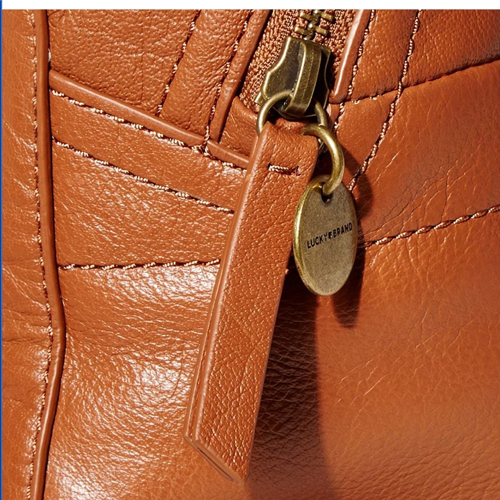 Lucky Brand 🍀 leather backpack Ryda - Picture 7 of 12